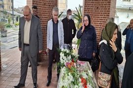 معاون بهداشتی دانشگاه یاد میرزاکوچک جنگلی و مشاهیر گیلان را زنده نگاه داشت